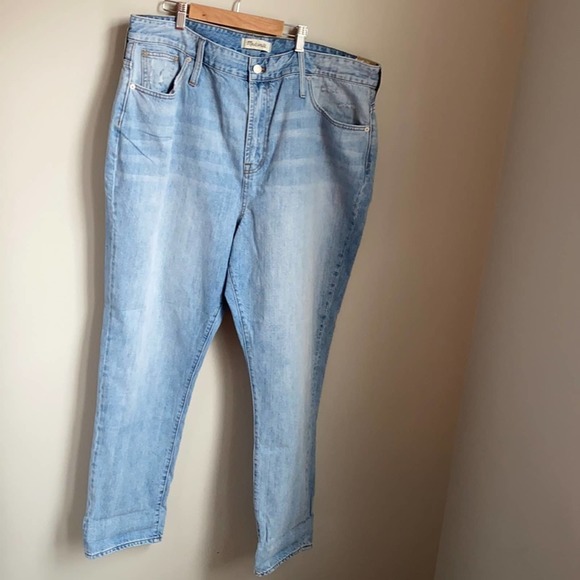 NWT MADEWELL The Vintage Curvy Perfect Jean Tall in Banner Wash - Picture 2 of 9
